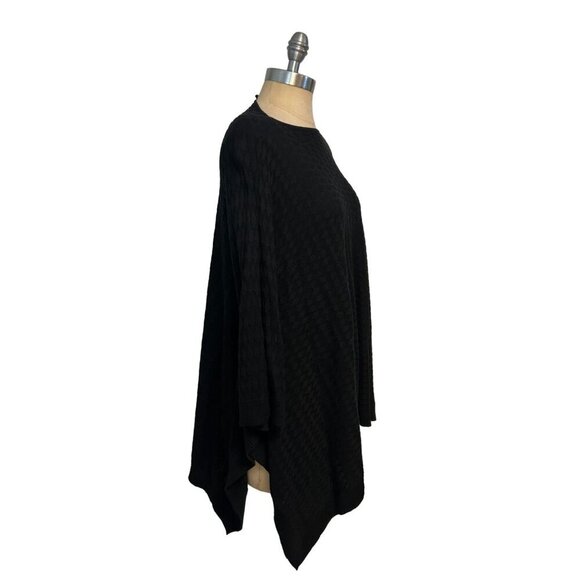 Lululemon Divinity Poncho Black Color Shawl Wrap One size - Picture 2 of 4